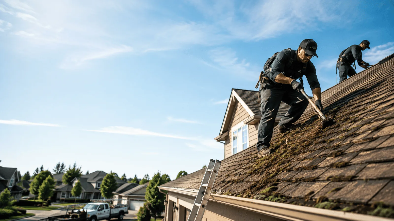 Roof Moss Removal in Bennington, KS near me
